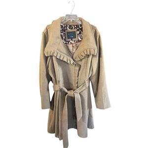 Steve Madden Womans Camel Jacket Sz XXL NWT